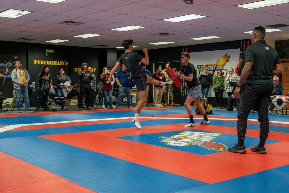Tucson Educators visit the World Class Athlete Program
