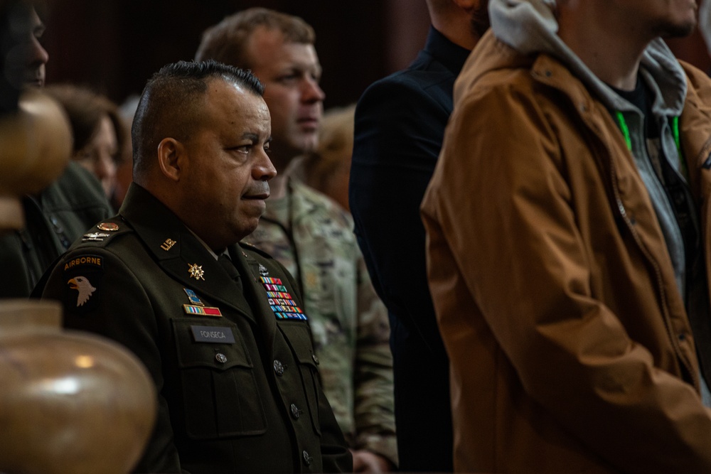 US Army Garrison Poland Leadership Celebrates Polish Constitution Day in Poznan