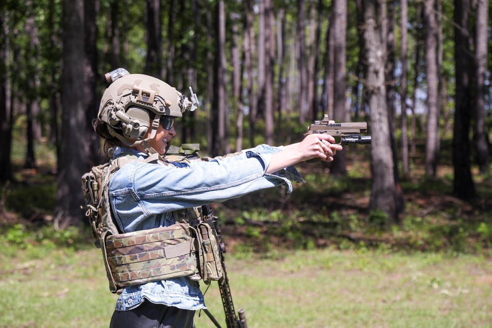 Miss USA 2022 Morgan Romano visits 3rd Special Forces Group (Airborne)