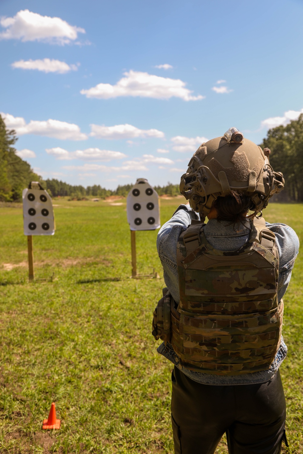 Miss USA 2022 Morgan Romano visits 3rd Special Forces Group (Airborne)