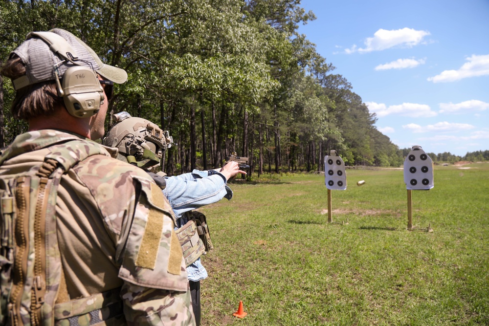 Miss USA 2022 Morgan Romano visits 3rd Special Forces Group (Airborne)