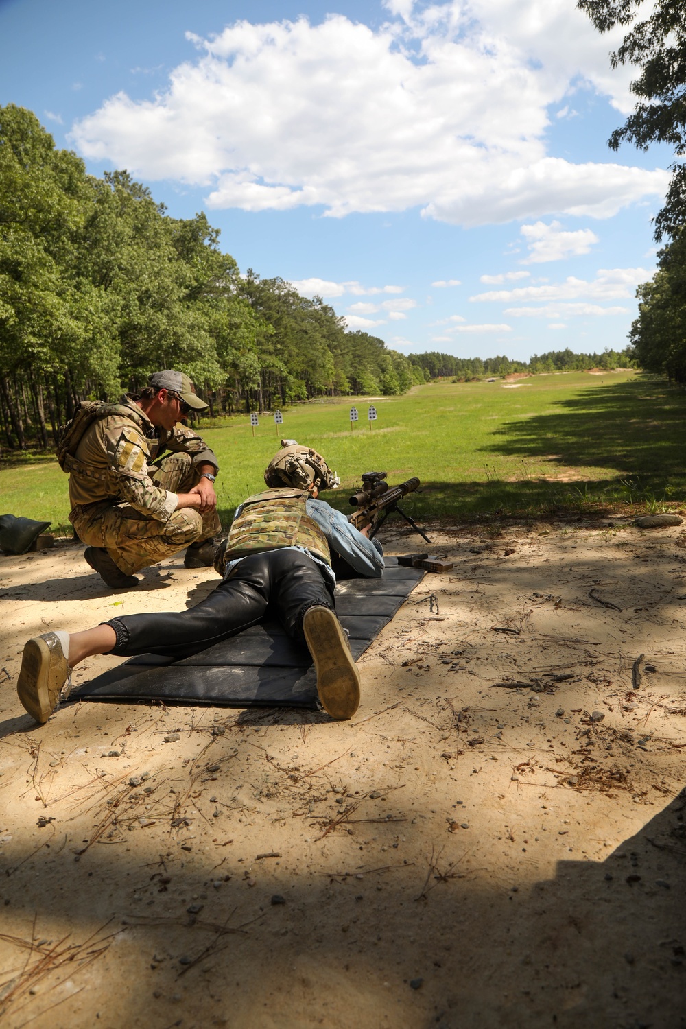 Miss USA 2022 Morgan Romano visits 3rd Special Forces Group (Airborne)