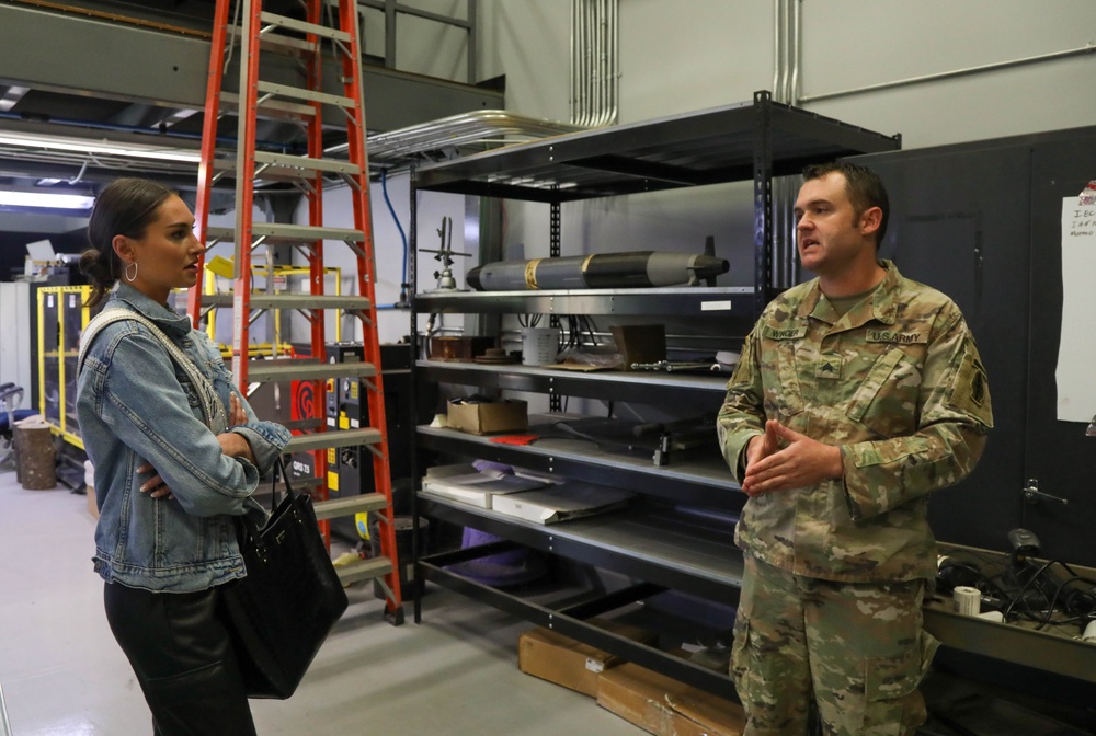 Miss USA 2022 Morgan Romano visits 3rd Special Forces Group (Airborne)