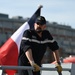 CGC William Chadwick training with French Navy