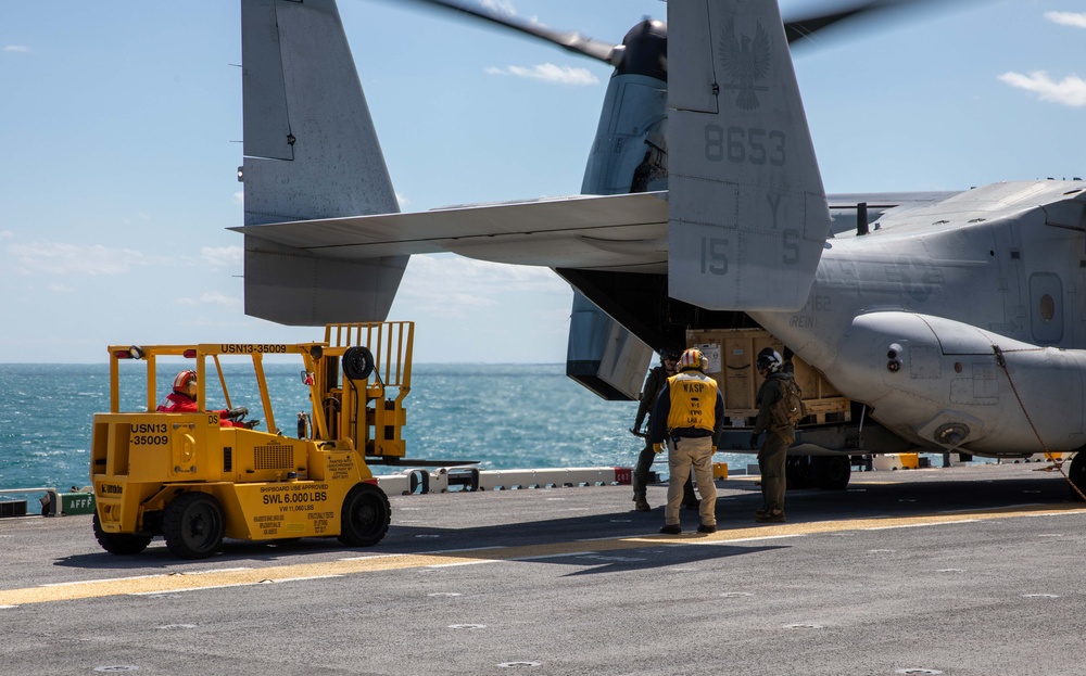 USS Wasp Begins Basic Phase