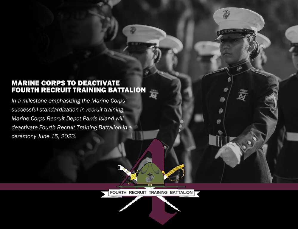 Marine Corps to Deactivate Fourth Recruit Training Battalion