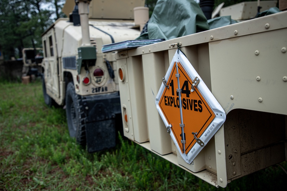 2SFAB Engineer Battalion conducts demolition range