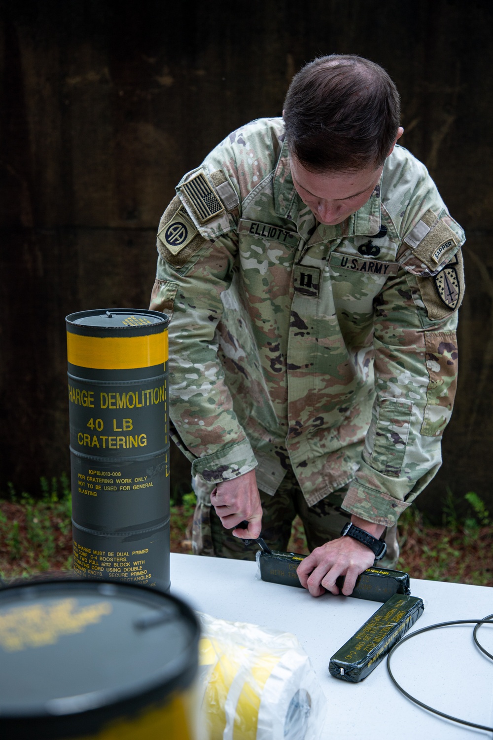 2SFAB Engineer Battalion conducts demolition range