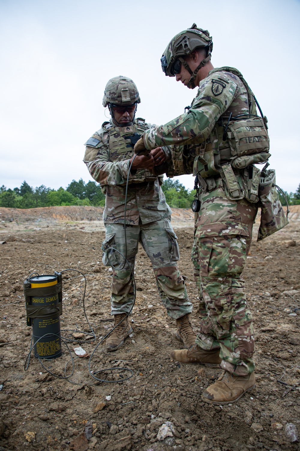 2SFAB Engineer Battalion conducts demolition range