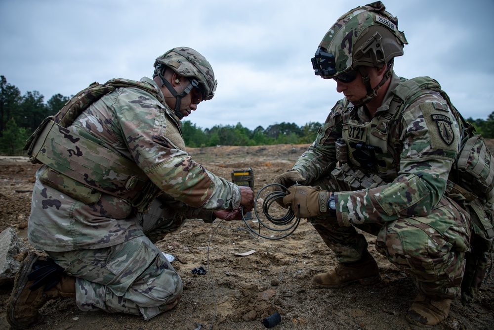 2SFAB Engineer Battalion conducts demolition range