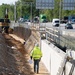 Construction continues at the site of the Louisville VA Medical Center May 3, 2023.