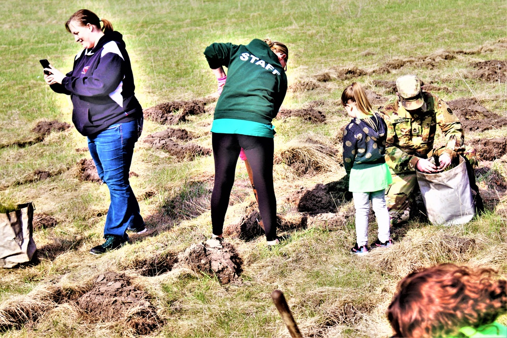 Dozens attend Fort McCoy’s 2023 Arbor Day observance; more than 500 trees planted