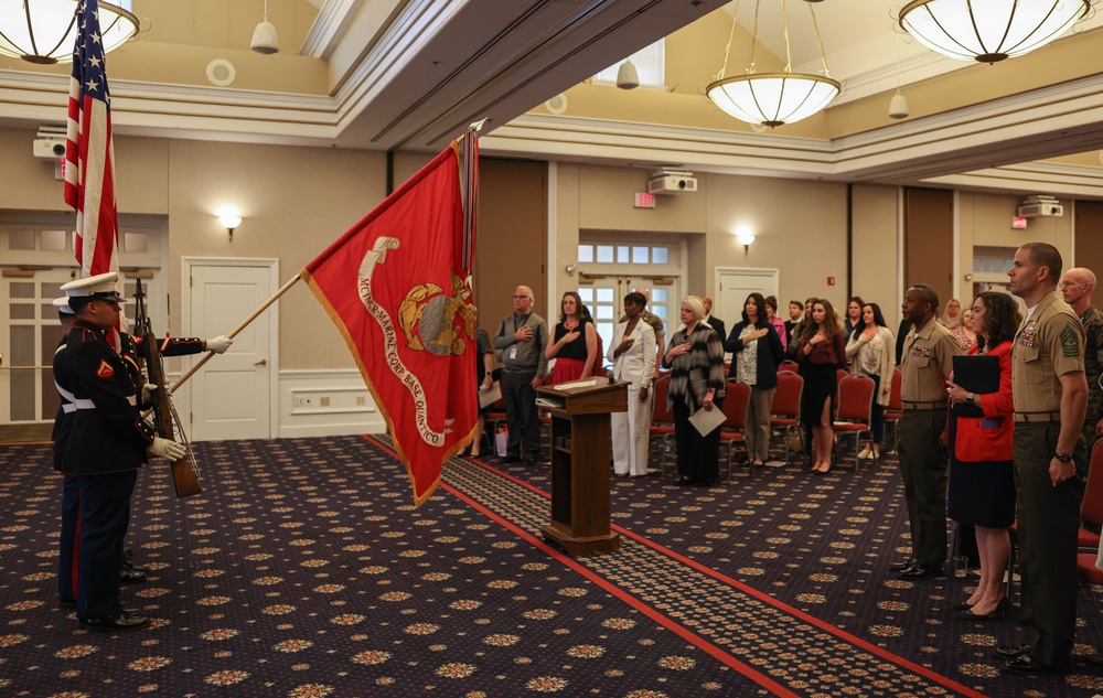 Marine Corps Base Quantico’s 2nd Annual Teacher Appreciation Reception and Ceremony