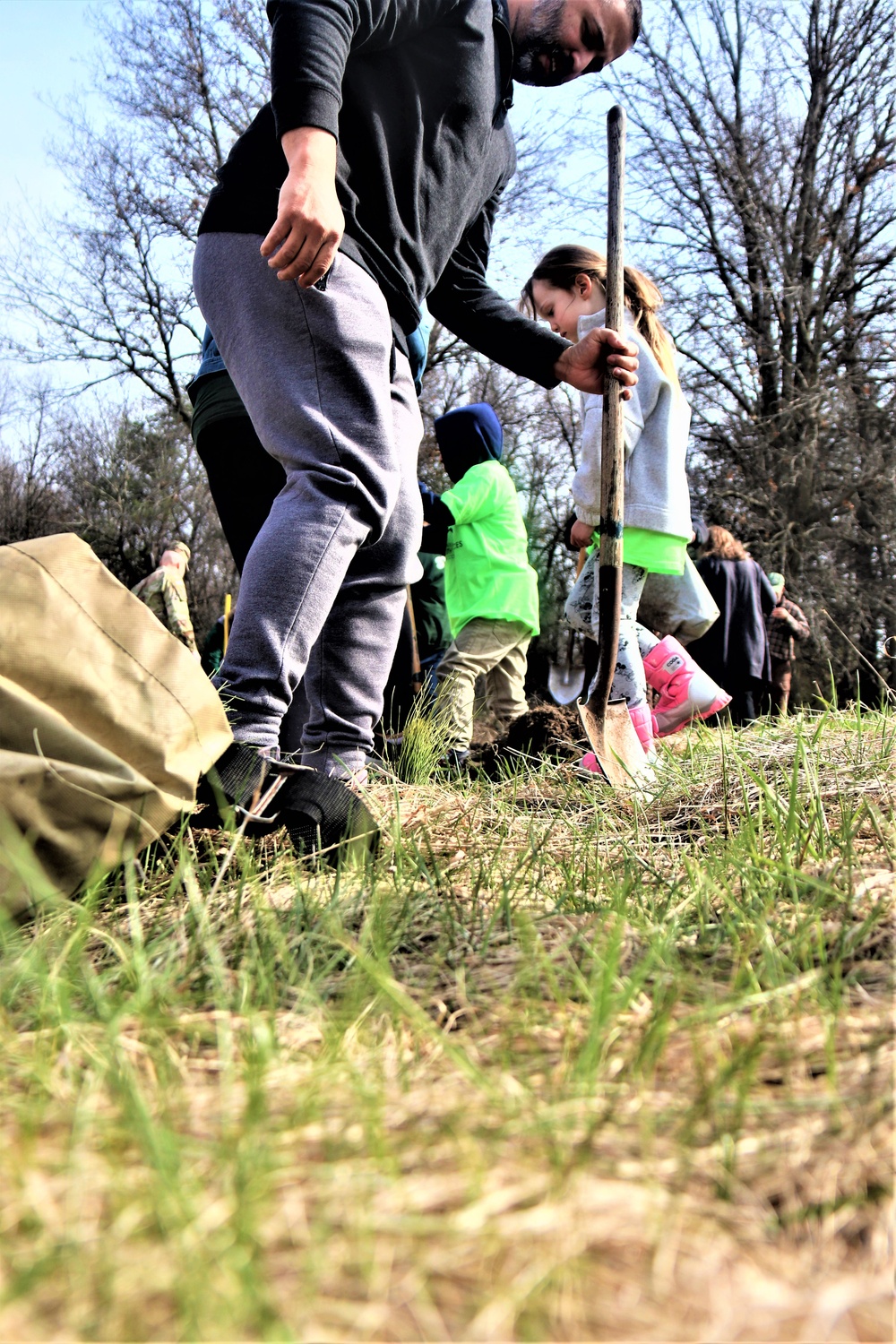 Dozens attend Fort McCoy’s 2023 Arbor Day observance; more than 500 trees planted