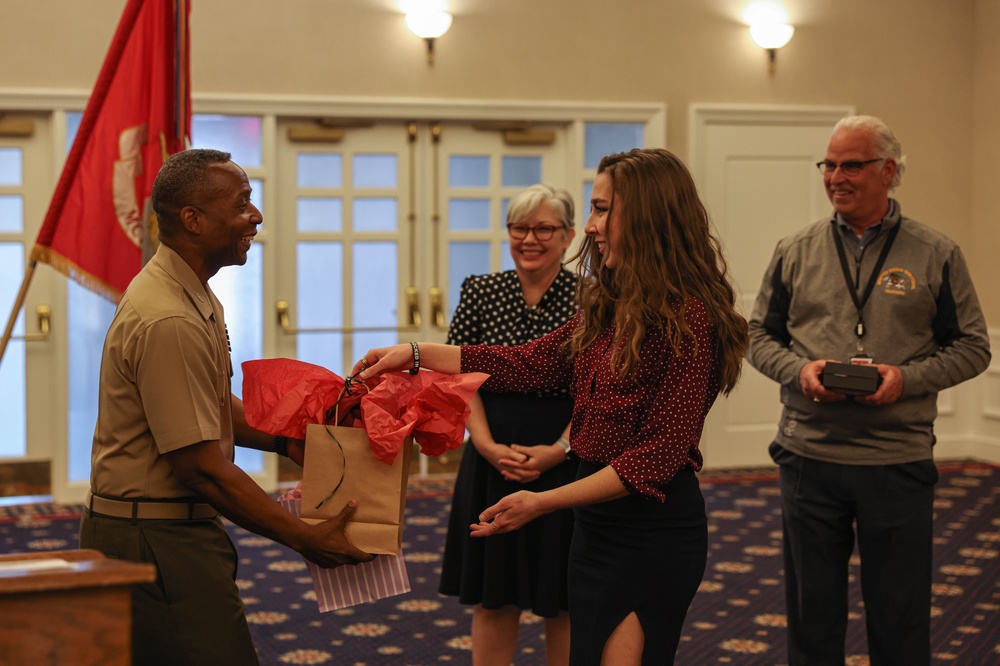 Marine Corps Base Quantico’s 2nd Annual Teacher Appreciation Reception and Ceremony