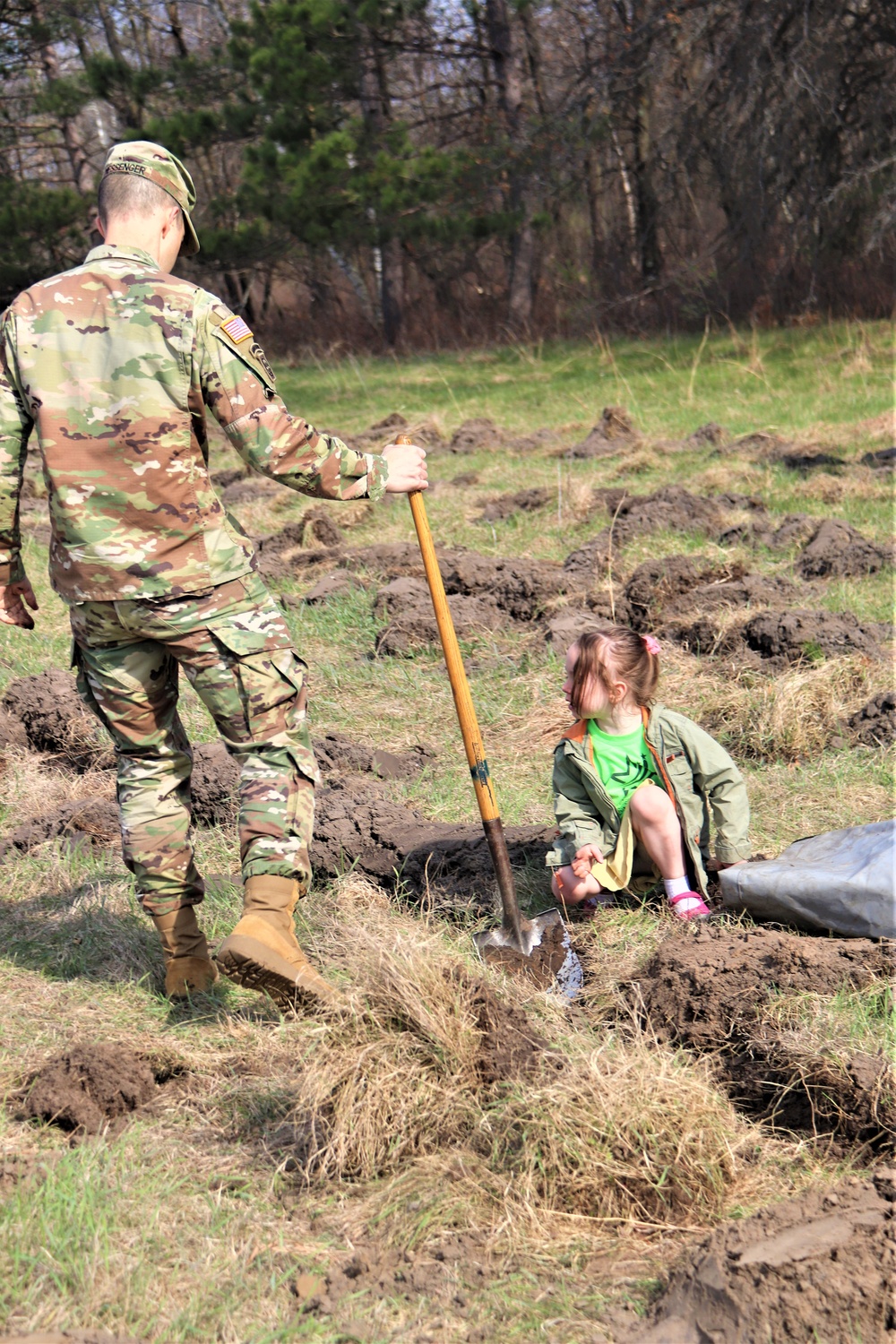 Dozens attend Fort McCoy’s 2023 Arbor Day observance; more than 500 trees planted