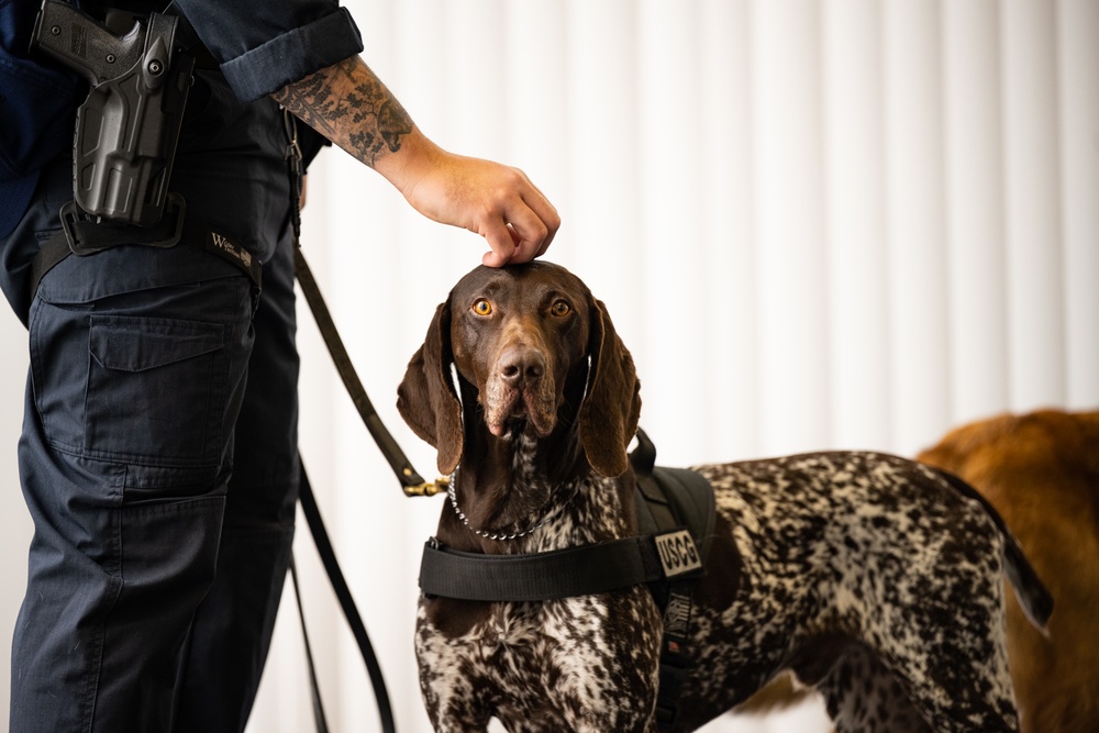 Coast Guard opens K-9 Team Memorial