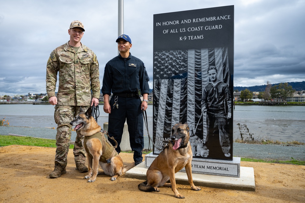 Coast Guard opens K-9 Team Memorial