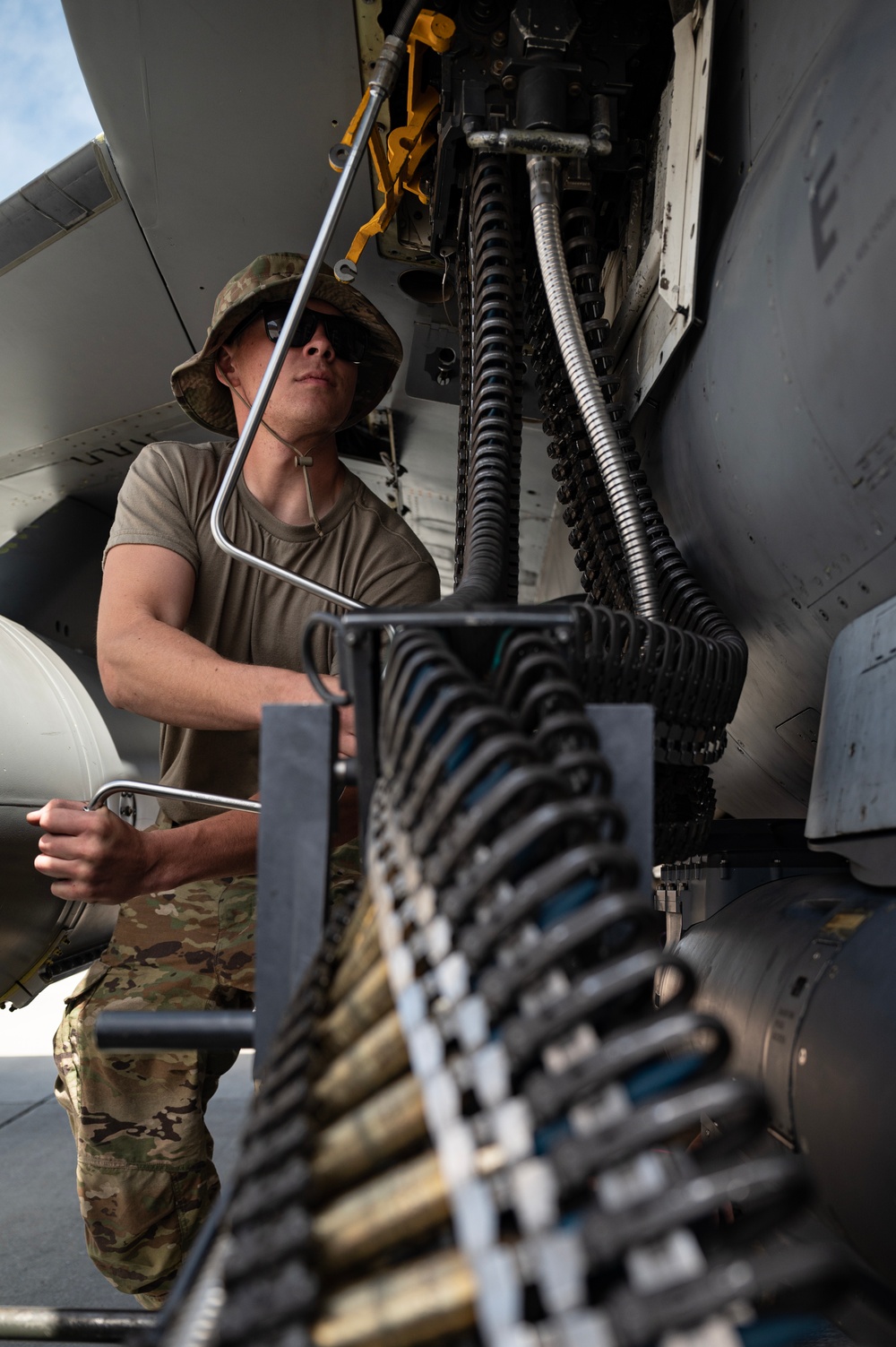 Aviano Weapons Technicians at Nellis AFB