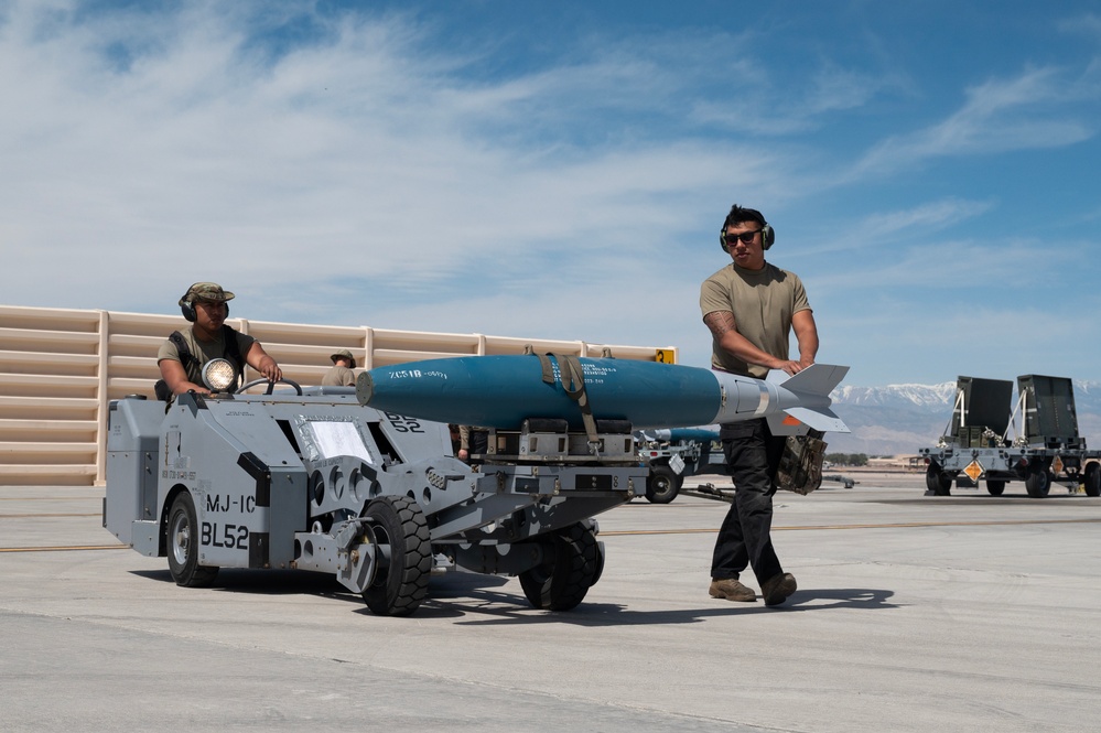 Aviano Weapons Technicians at Nellis AFB