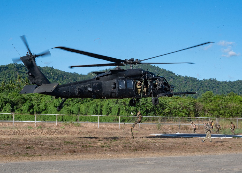 Balikatan 23 | US SEALs, Night Stalkers, Philippine Special Operations conduct fast-rope training