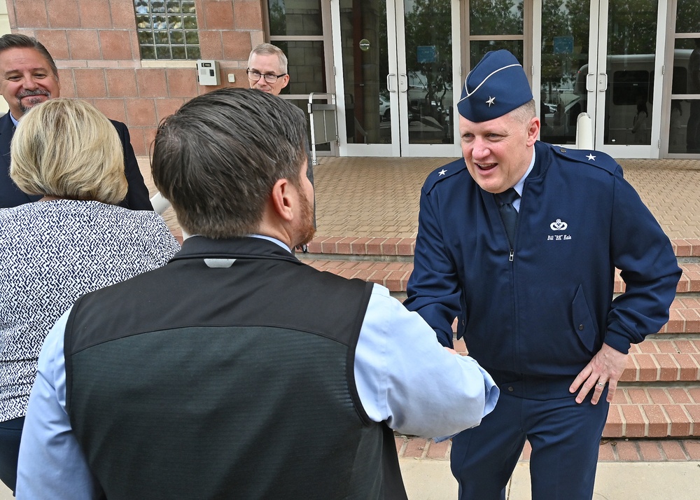 Honorable Brendan Owens visits JBSA