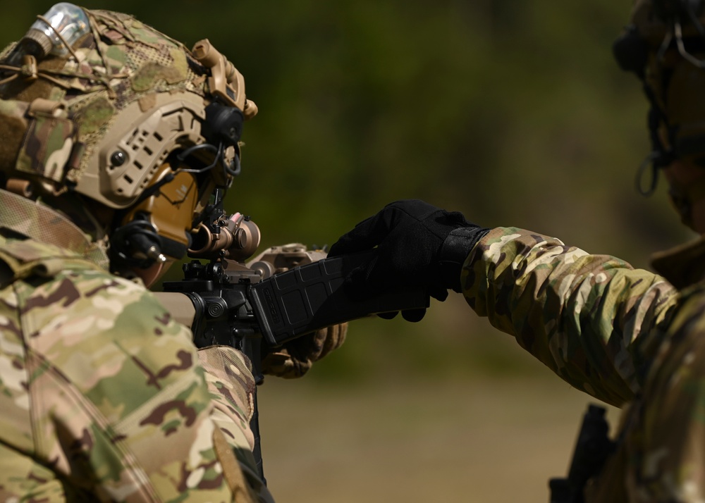 5 ASOS conducts small arms safety and proficiency training