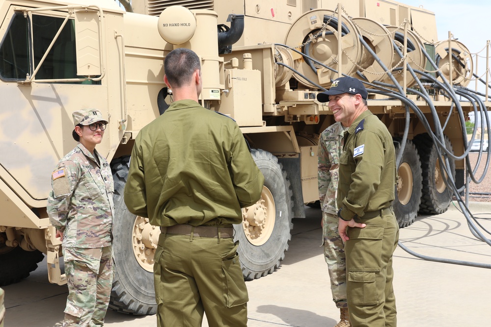 32d AAMDC hosts Israeli Air Defense General