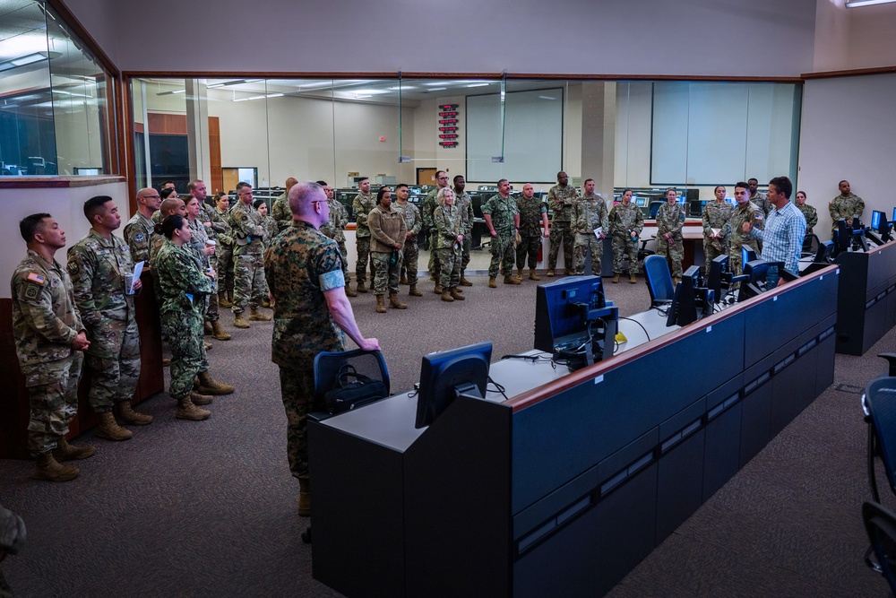 Chief Master Sgt. of the Space Force Roger A. Towberman and Master Gunnery Sgt. Scott H. Stalker Visits Vandenberg