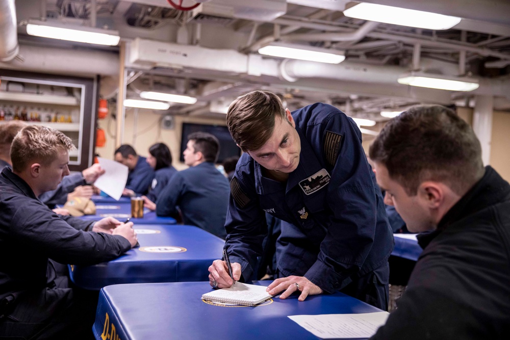 USS Normandy Deploys with the Ford Carrier Strike Group