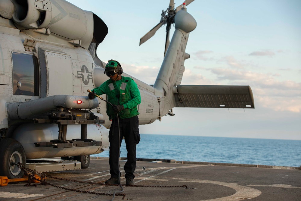 USS Normandy Deploys with the Ford Carrier Strike Group