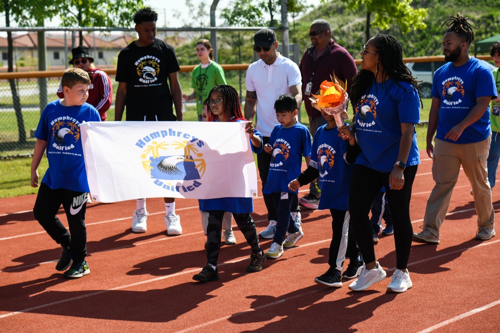 First joint Korean-American Special Olympics event takes place at Humphreys