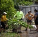 Sailors, Community Volunteer at Loko Pa'aiau Fishpond on Earth Day