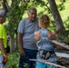 Sailors, Community Volunteer at Loko Pa'aiau Fishpond on Earth Day