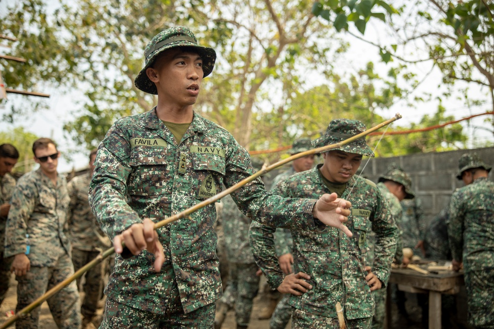 Balikatan 23 | AFP teaches 3d LAAB 3d MLR jungle warfare tactics