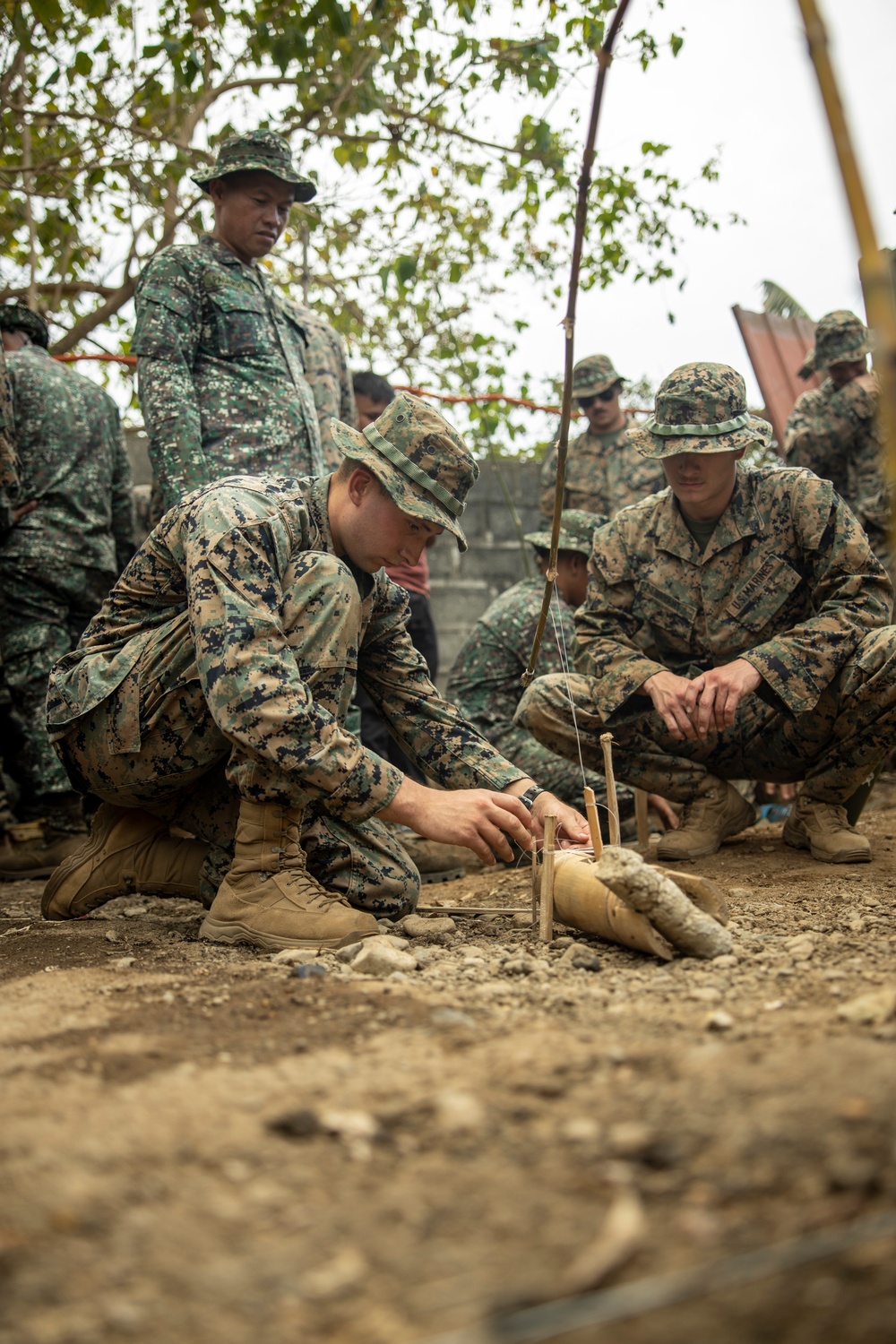 Balikatan 23 | AFP teaches 3d LAAB 3d MLR jungle warfare tactics