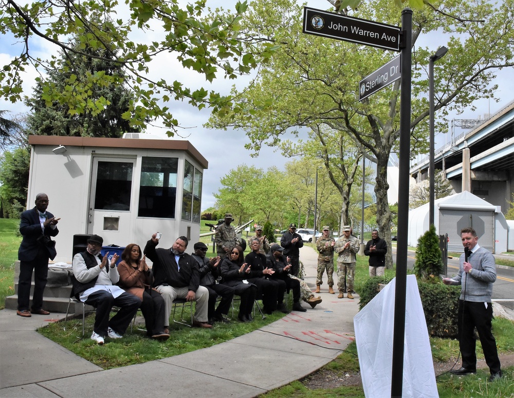 Fort Hamilton holds plaque unveiling for fallen soldier