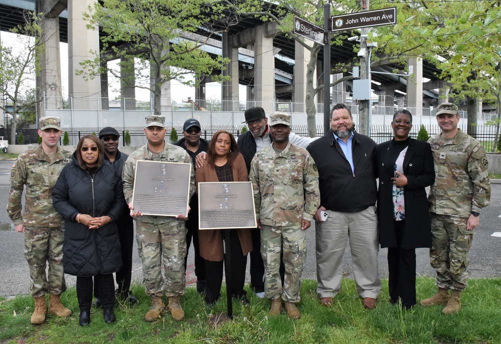 Fort Hamilton holds plaque unveiling for fallen soldier