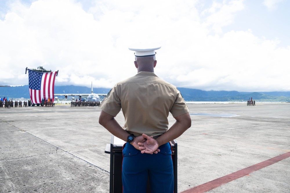 Marine Aircraft Group 24 Change of Command 2023