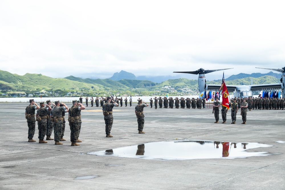 Marine Aircraft Group 24 Change of Command 2023