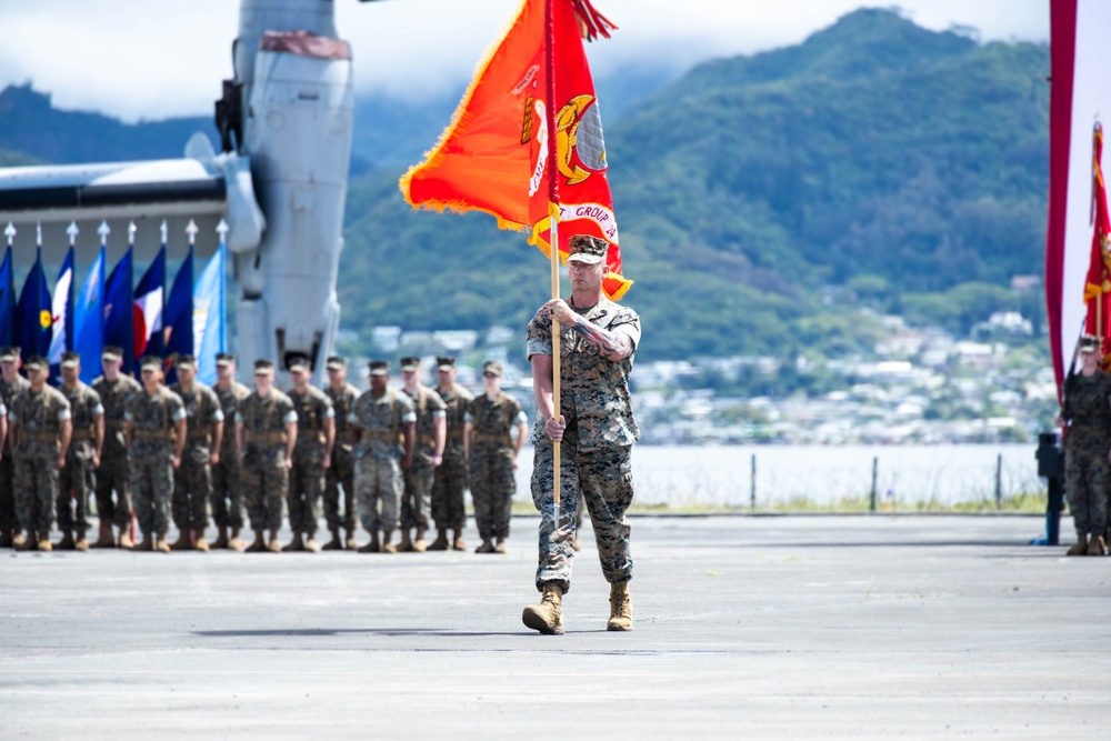 Marine Aircraft Group 24 Change of Command 2023