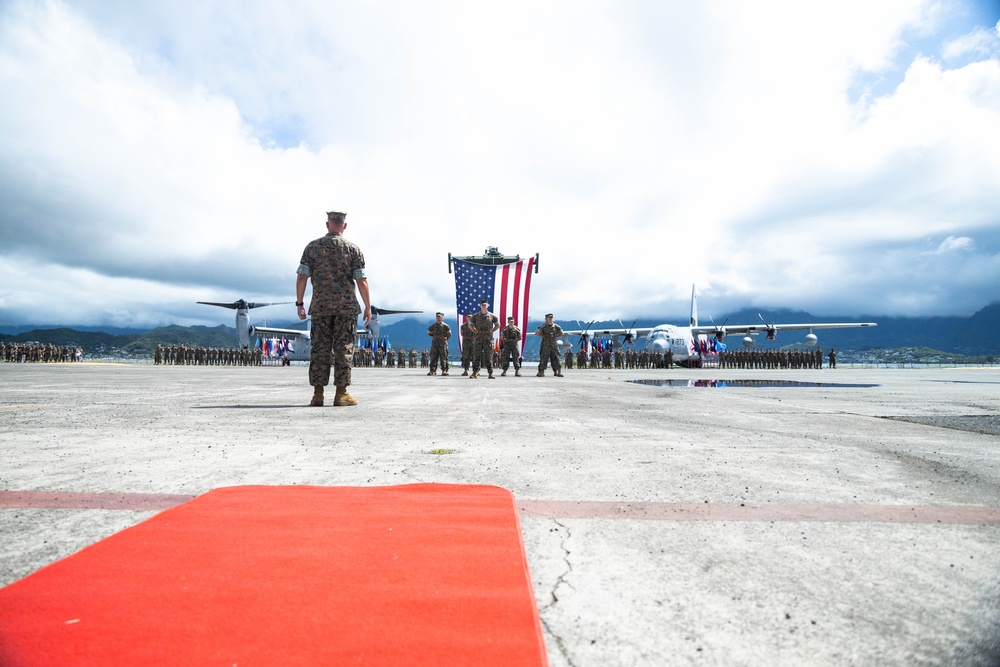 Marine Aircraft Group 24 Change of Command 2023