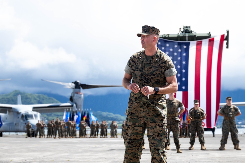 Marine Aircraft Group 24 Change of Command 2023