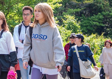 CFAS Personnel Conducts a Cleanup at Mount Eboshi