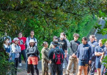 CFAS Personnel Conducts a Cleanup at Mount Eboshi
