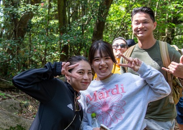 CFAS Personnel Conducts a Cleanup at Mount Eboshi