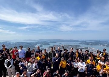 CFAS Personnel Conducts a Cleanup at Mount Eboshi