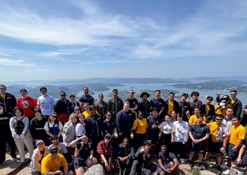 CFAS Personnel Conducts a Cleanup at Mount Eboshi