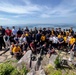 CFAS Personnel Conducts a Cleanup at Mount Eboshi
