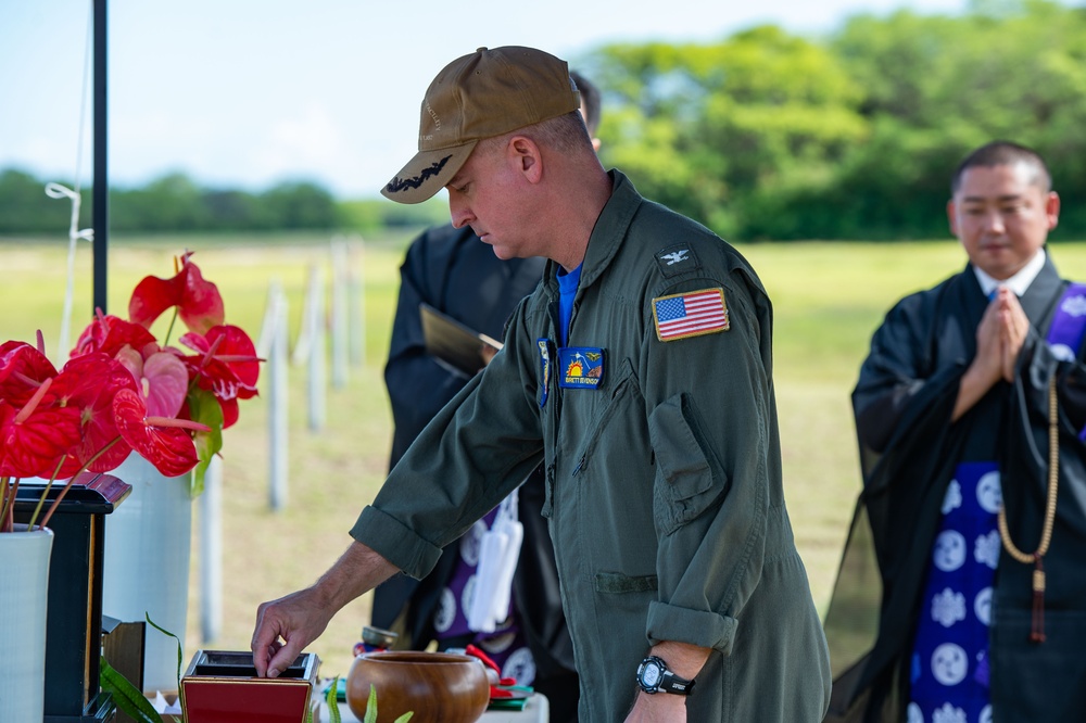 Pacific Missile Range Facility (PMRF) Conducts Blessing Ceremony at Historic Mānā Camp Japanese Cemetery